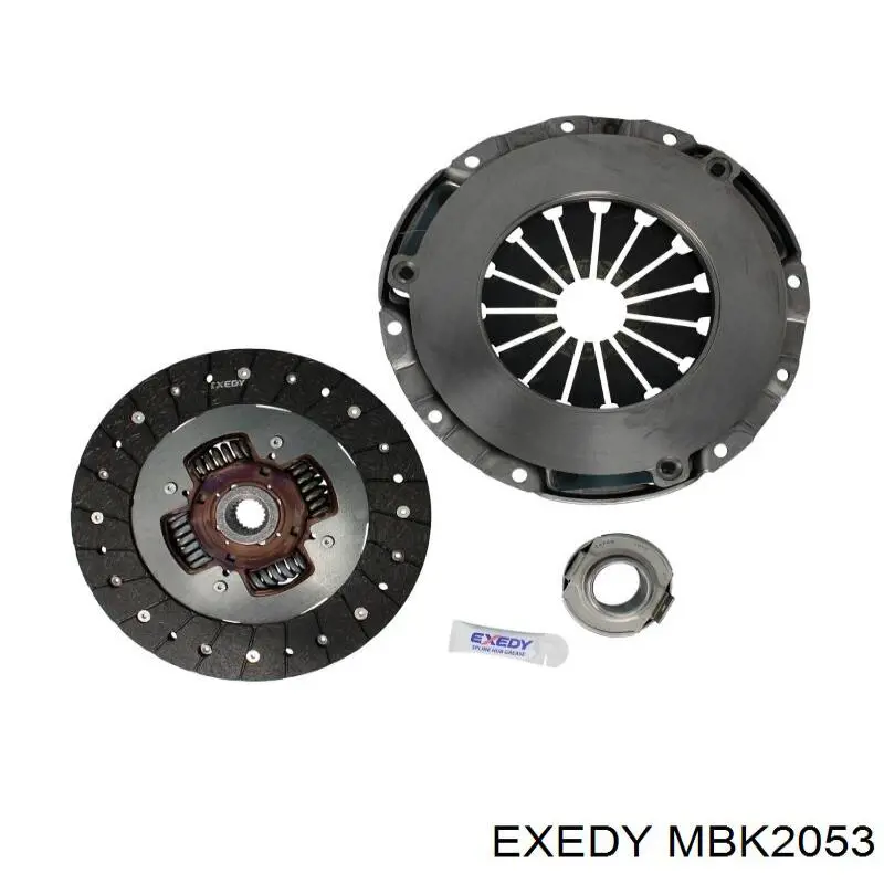 MBK2053 Exedy Zestaw sprzęgła (3 części)
