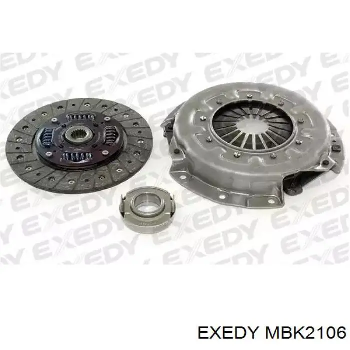 Zestaw sprzęgła (3 części) Exedy MBK2106 cena, od 128,10 USD