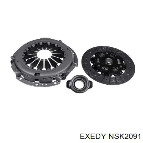 NSK2091 Exedy Zestaw sprzęgła (3 części)