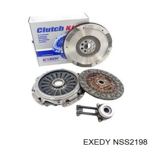 Zestaw sprzęgła (3 części) Exedy NSS2198 cena, od 214,10 USD