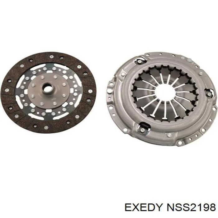 NSS2198 Exedy Zestaw sprzęgła (3 części)