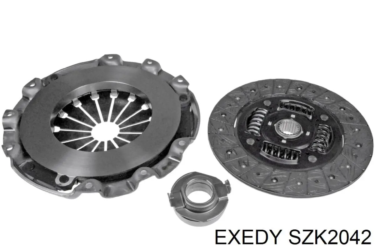 Zestaw sprzęgła (3 części) Exedy SZK2042 cena, od 191,61 USD