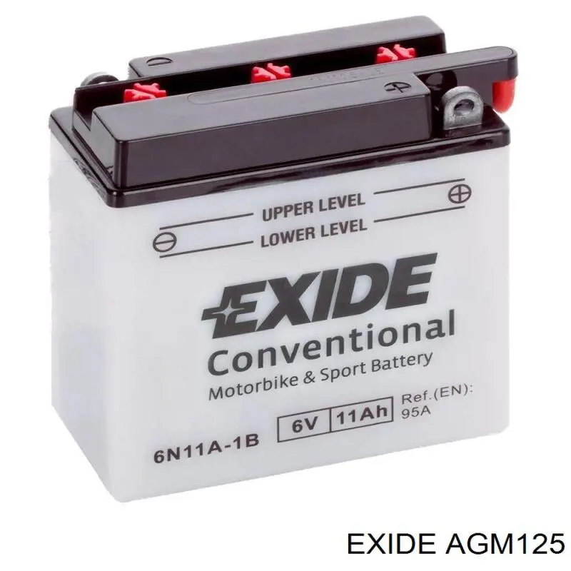 Bateria (akumulator) Exide AGM125 cena, od 46,50 USD