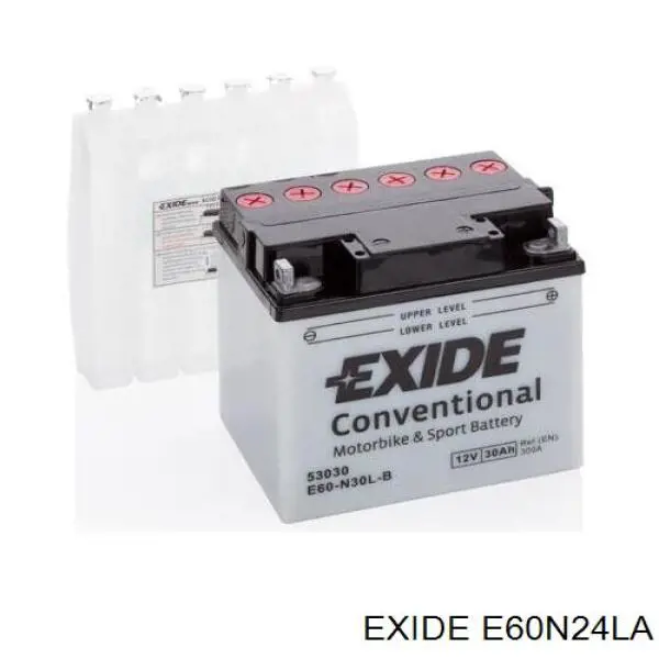 Bateria (akumulator) Exide E60N24LA cena, od 131,45 USD