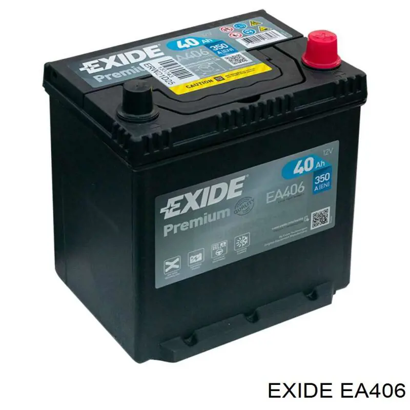 Bateria (akumulator) Exide EA406 cena, od 117,91 USD
