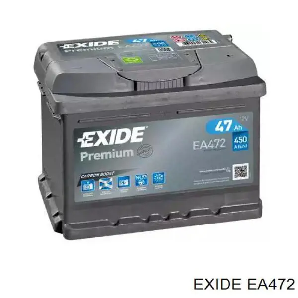 Do koszyka EA472 Exide Bateria (akumulator)