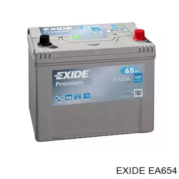 Do koszyka EA654 Exide Bateria (akumulator)