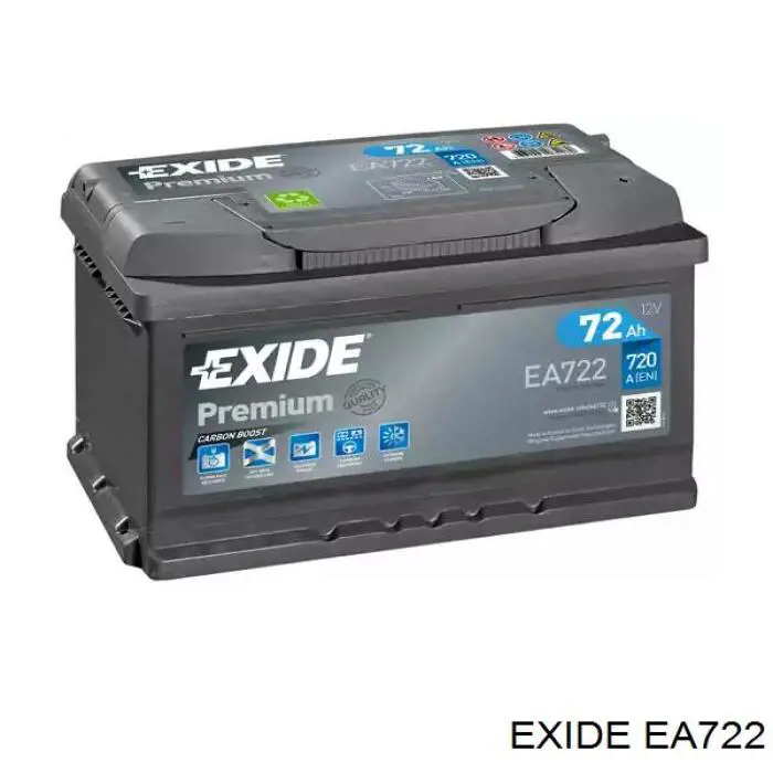 Do koszyka EA722 Exide Bateria (akumulator)
