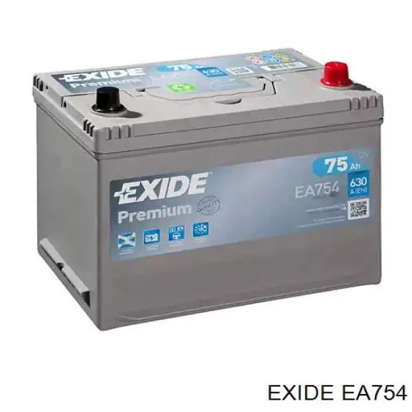 Do koszyka EA754 Exide Bateria (akumulator)