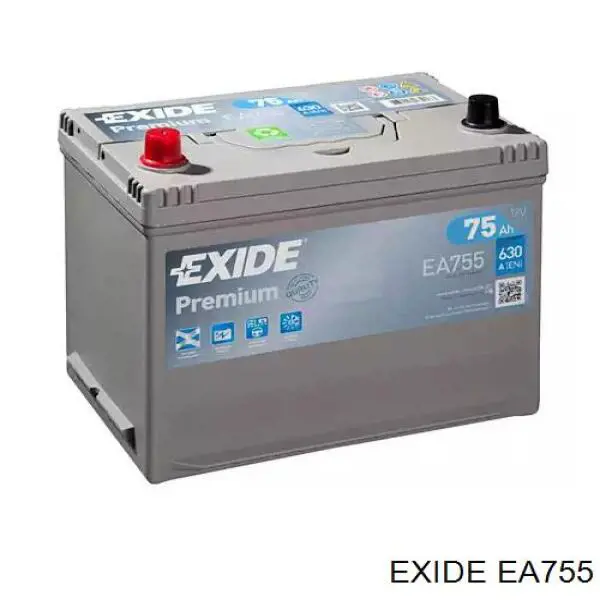 Do koszyka EA755 Exide Bateria (akumulator)