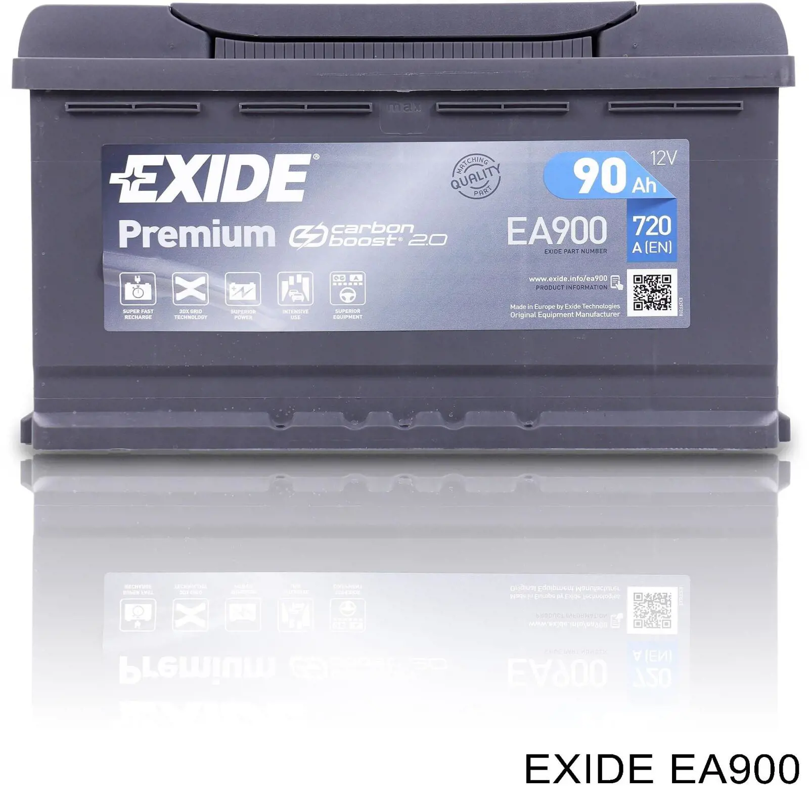 Bateria (akumulator) Exide EA900 cena, od 192,85 USD
