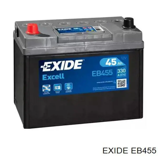 Bateria (akumulator) Exide EB455 cena, od 101,43 USD