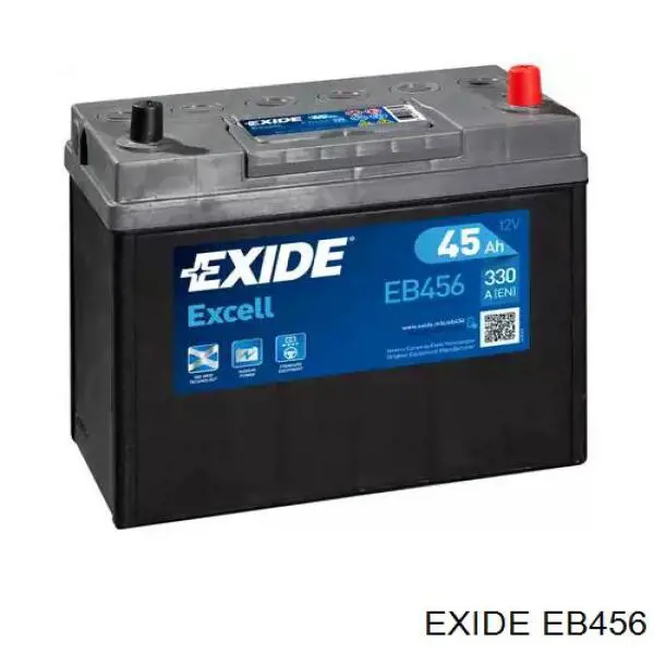 Bateria (akumulator) Exide EB456 cena, od 98,76 USD
