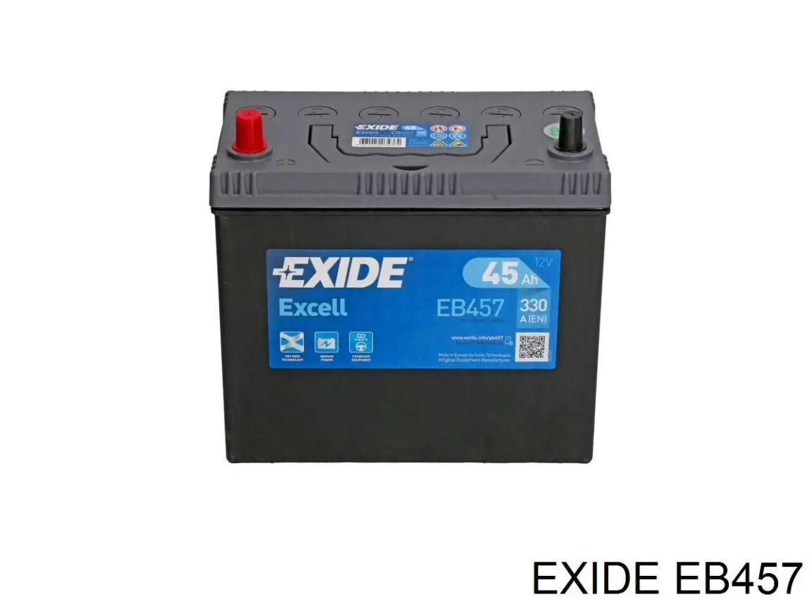Do koszyka EB457 Exide Bateria (akumulator)