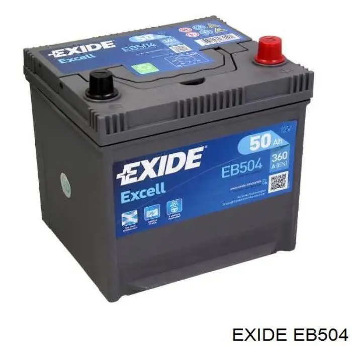 Do koszyka EB504 Exide Bateria (akumulator)