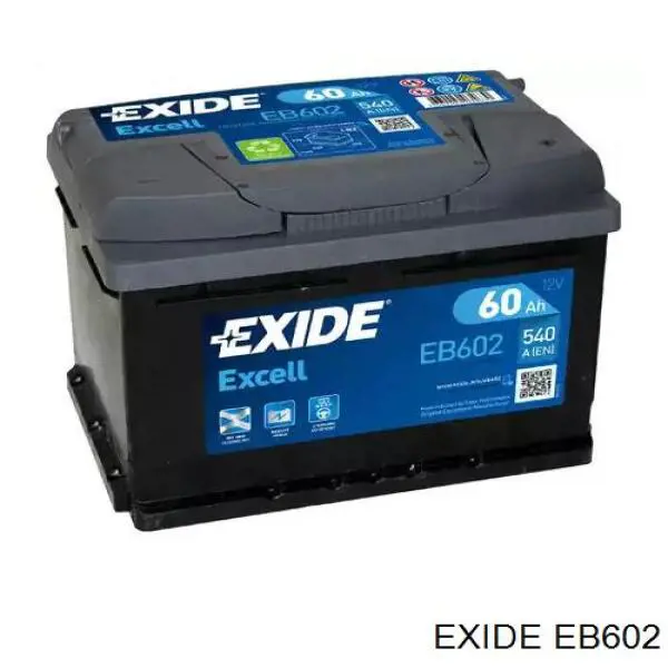 Do koszyka EB602 Exide Bateria (akumulator)