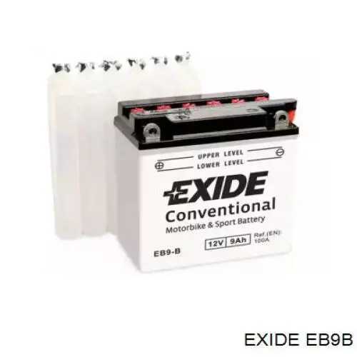 EB9B Exide Bateria (akumulator)