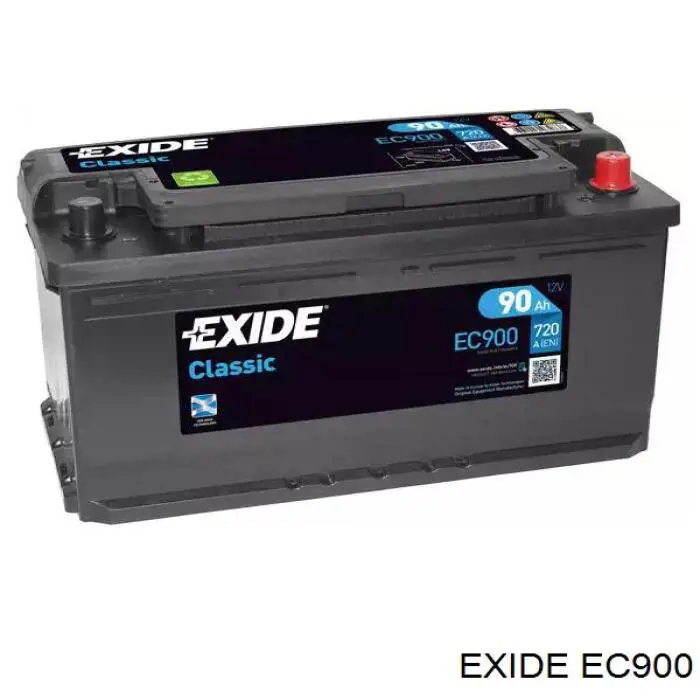 Bateria (akumulator) Exide EC900 cena, od 176,24 USD