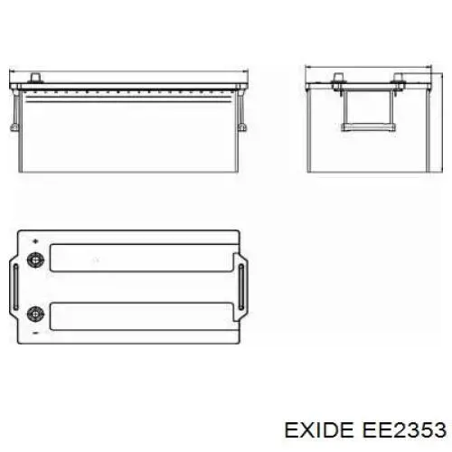 Do koszyka EE2353 Exide Bateria (akumulator)