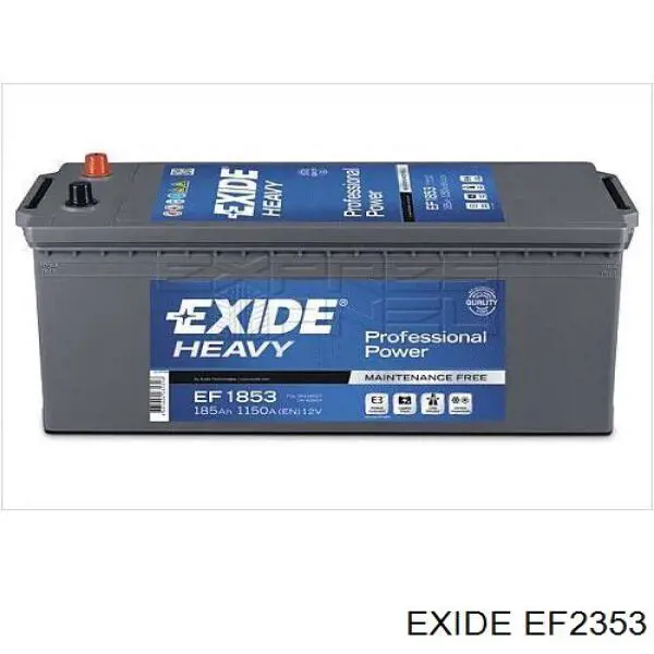Bateria (akumulator) Exide EF2353 cena, od 447,11 USD