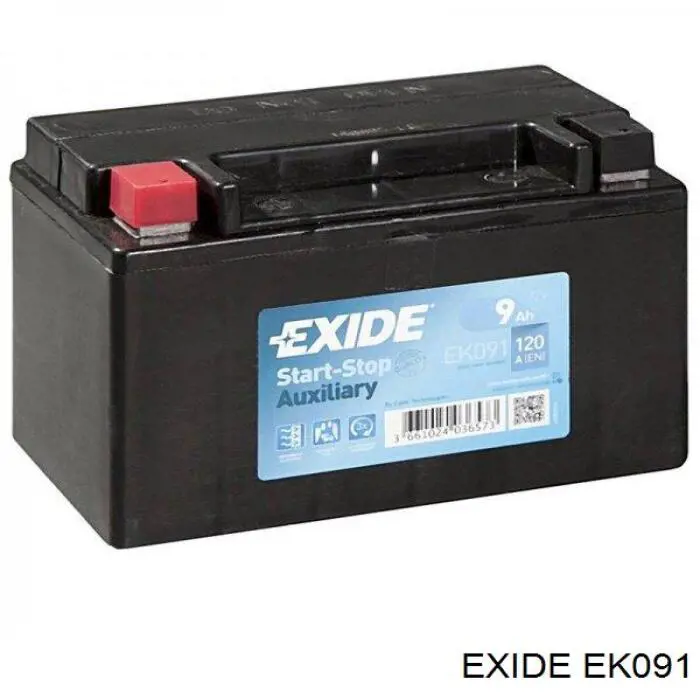 Do koszyka EK091 Exide Bateria (akumulator)