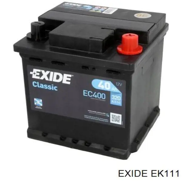 Do koszyka EK111 Exide Bateria (akumulator)