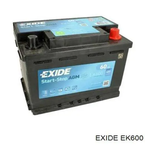 Do koszyka EK600 Exide Bateria (akumulator)