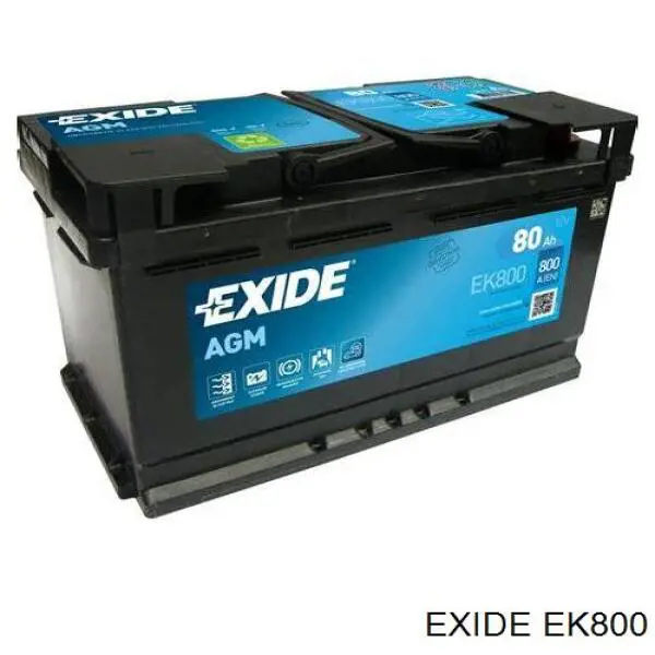 Do koszyka EK800 Exide Bateria (akumulator)