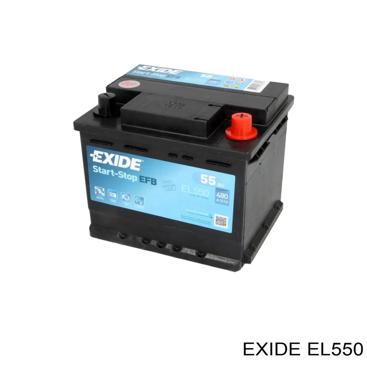 EL550 Exide Bateria (akumulator)