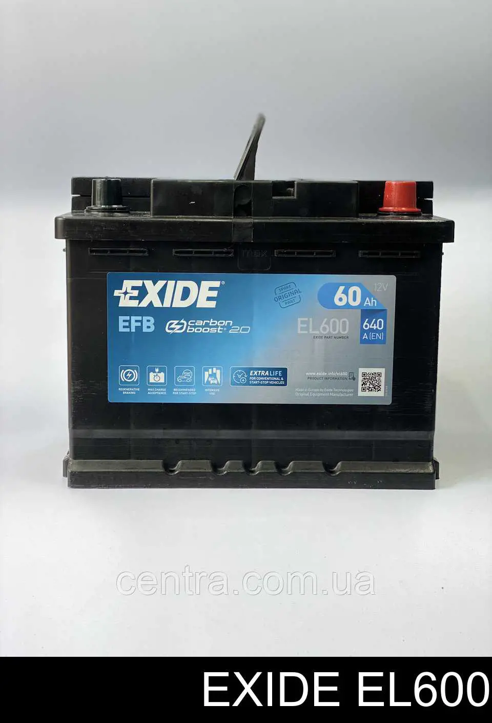 Do koszyka EL600 Exide Bateria (akumulator)
