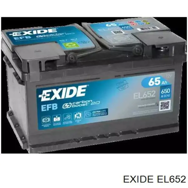 Bateria (akumulator) Exide EL652 cena, od 176,89 USD