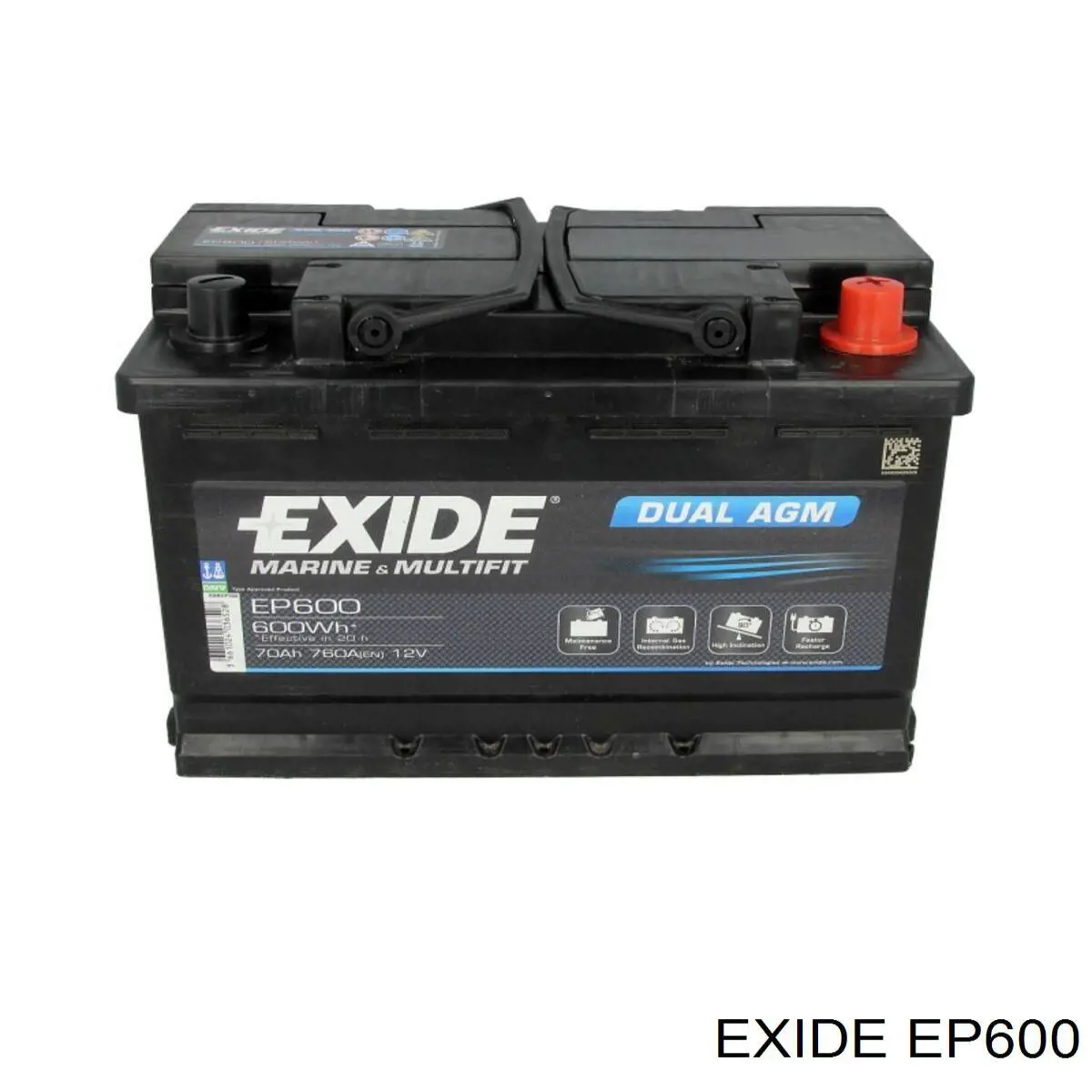 Do koszyka EP600 Exide Bateria (akumulator)