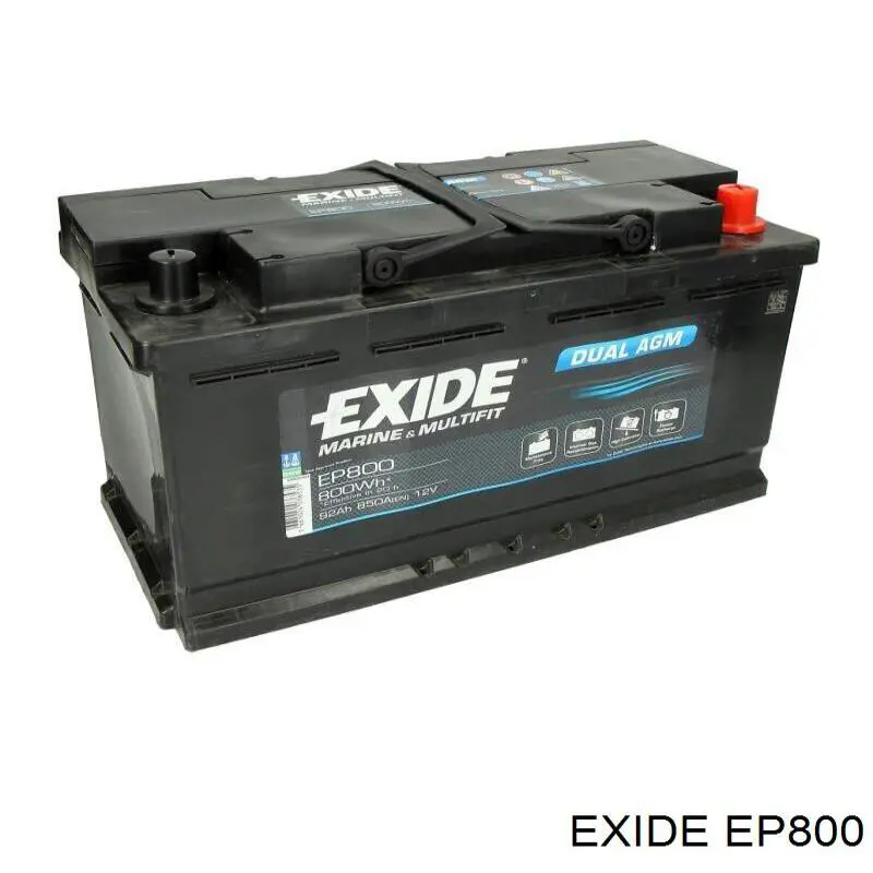 Bateria (akumulator) Exide EP800 cena, od 204,52 USD