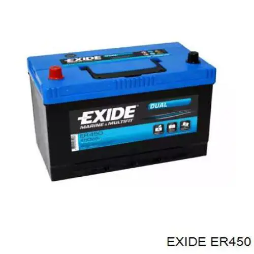 Bateria (akumulator) Exide ER450 cena, od 209,49 USD