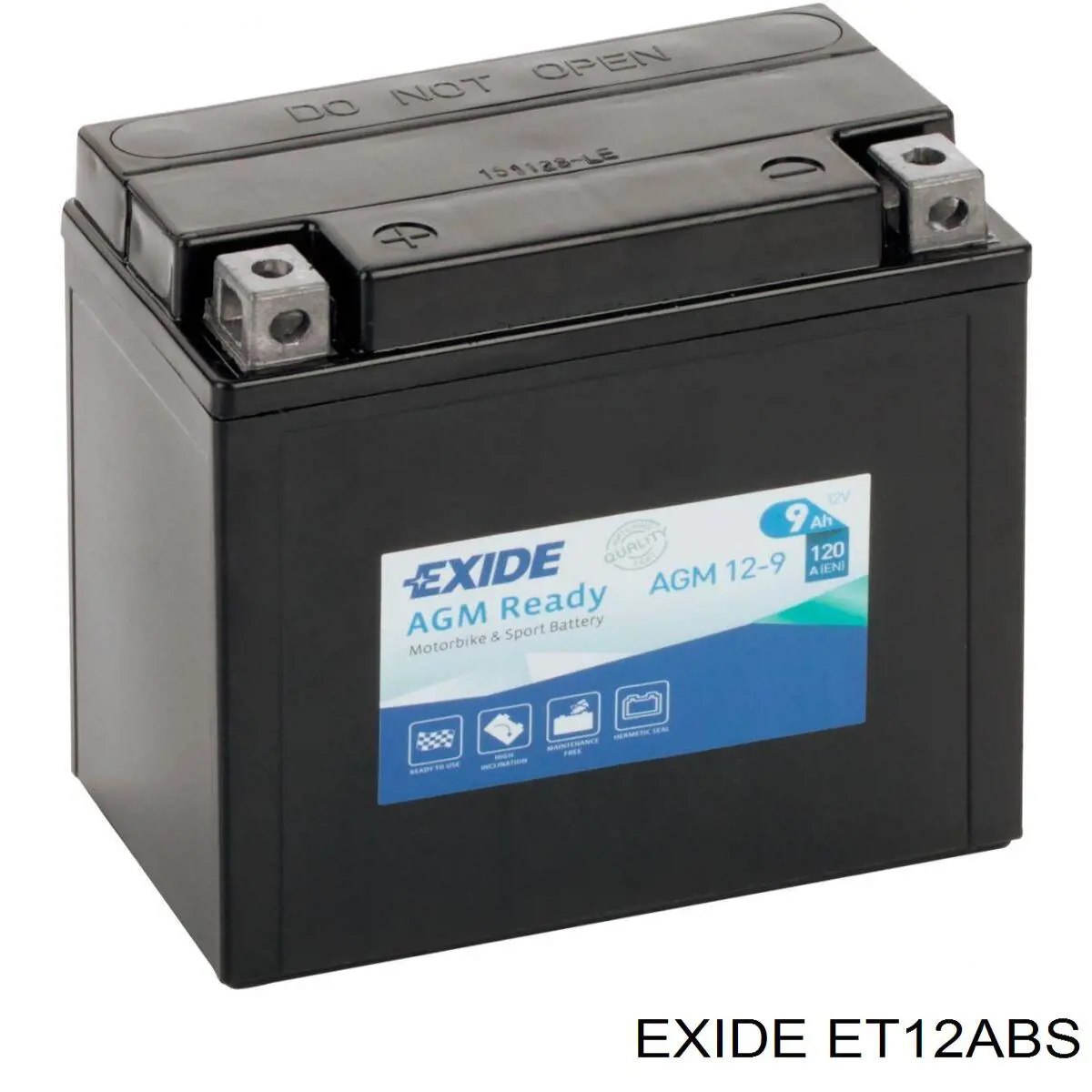 Do koszyka ET12ABS Exide Bateria (akumulator)