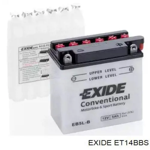 ET14BBS Exide Bateria (akumulator)