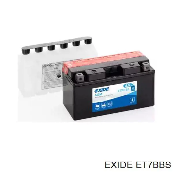 ET7BBS Exide Bateria (akumulator)
