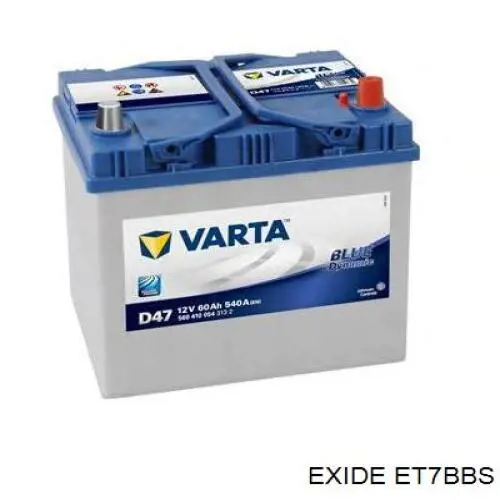 Do koszyka ET7BBS Exide Bateria (akumulator)