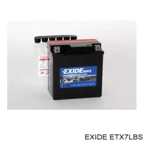 ETX7LBS Exide Bateria (akumulator)