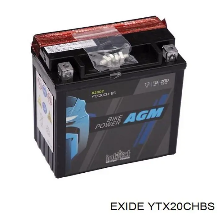 Do koszyka YTX20CHBS Exide Bateria (akumulator)