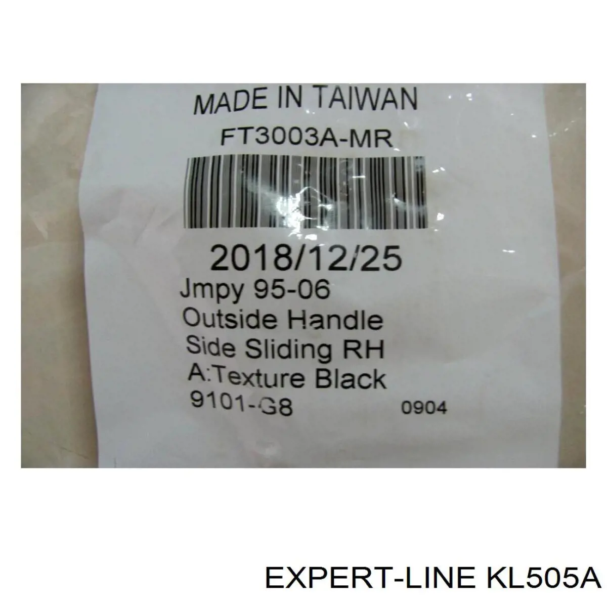 Klamka drzwi bocznych przesuwnych zewnętrzna Expert Line KL505A cena, od 46,35 USD