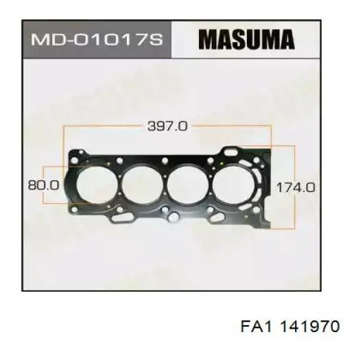 Uszczelka katalizatora tylna do Mercedes Sprinter (906)