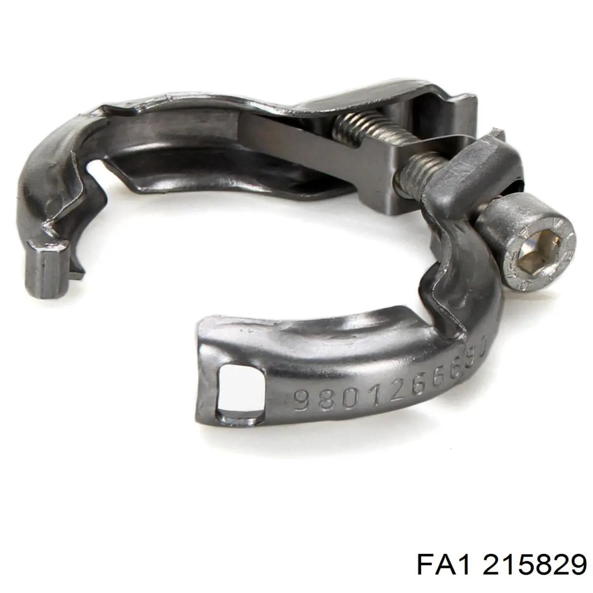 9801266680 Peugeot/Citroen Obejma zaciskowa kolektora wydechowego