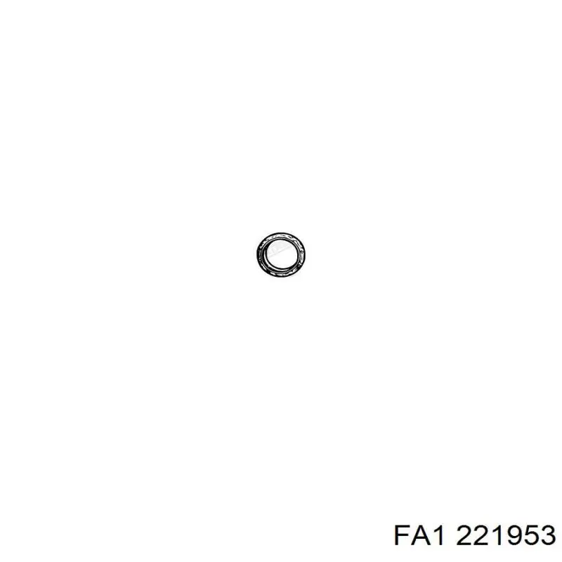 221953 FA1 Uszczelka rury odbiornika tłumika