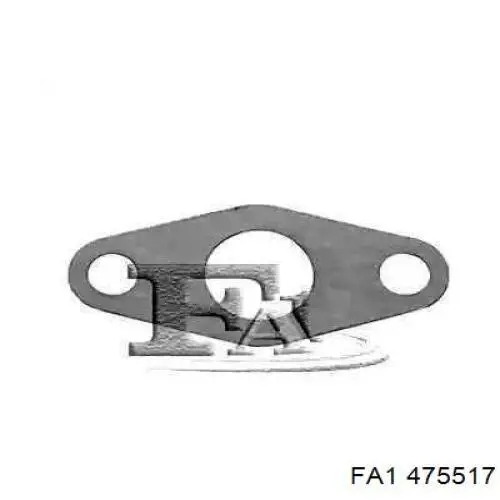 Uszczelka turbiny spalin, wylot Nissan/Infiniti 14465EB300 cena, od 3,92 USD