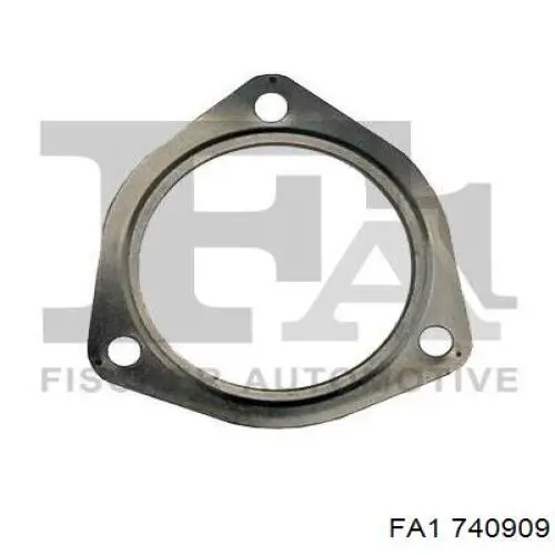 Do koszyka 740909 FA1 Uszczelka rury odbiornika tłumika