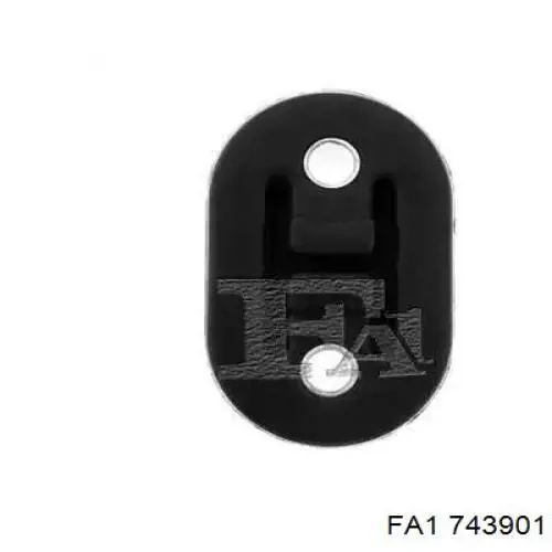 Poduszka mocowania tłumika FA1 743901 cena, od 4,41 USD