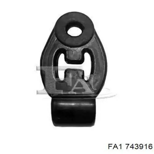 Poduszka mocowania tłumika FA1 743916 cena, od 8,26 USD
