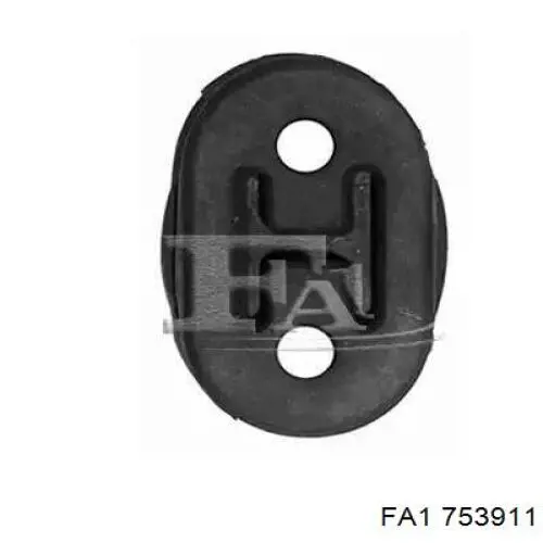 Poduszka mocowania tłumika FA1 753911 cena, od 3,06 USD