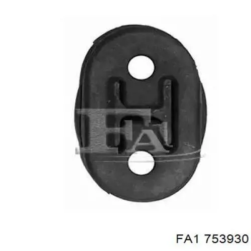 Poduszka mocowania tłumika FA1 753930 cena, od 13,49 USD